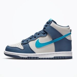 Nike Dunk High 'Light Bone Diffused Blue (GS)